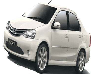 Toyota Etios delhi to katra taxi service
